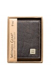 WT083 - Genuine Leather Wallet Crosses - - 5 