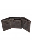 WT083 - Genuine Leather Wallet Crosses - - 6 