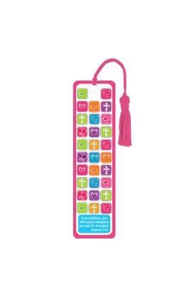 TBM006 - Matthew 21:22 Tassle Bookmark - - 1 