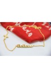 SC0061 - BELIEVE NECKLACE GOLD PLATED - - 2 