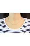 SC0061 - BELIEVE NECKLACE GOLD PLATED - - 3 