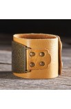WRL020 - Ladies Leather Christian Cuff Wristband w/"Faith" Buckle - - 4 