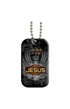 DTG005 - Jesus Tag Necklace - - 3 