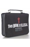 BBM365 - "This Book Is Illegal" Micro Fiber Bible Cover (Medium) - - 4 