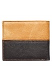 WT023 - Two Tone Genuine Leather Wallet Cross Stud - - 3 