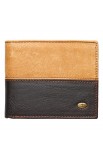WT023 - Two Tone Genuine Leather Wallet Cross Stud - - 6 
