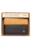 WT023 - Two Tone Genuine Leather Wallet Cross Stud - - 7 