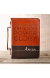 BBM550 - The Lord's Prayer Two Tone Bible Cover Medium - - 1 