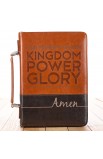 BBM550 - The Lord's Prayer Two Tone Bible Cover Medium - - 5 
