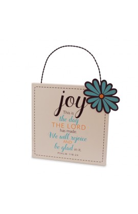 Plaque MDF/Metal Filled With...Joy