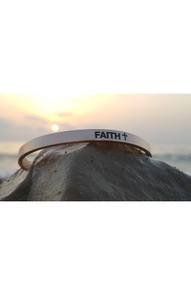 SC0122 - FAITH THIN BANGLE GOLD ROSE - - 1 