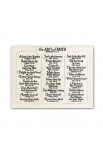 LCP45022 - Plaque Wall Cast Stone Large ABC's of Faith - - 1 