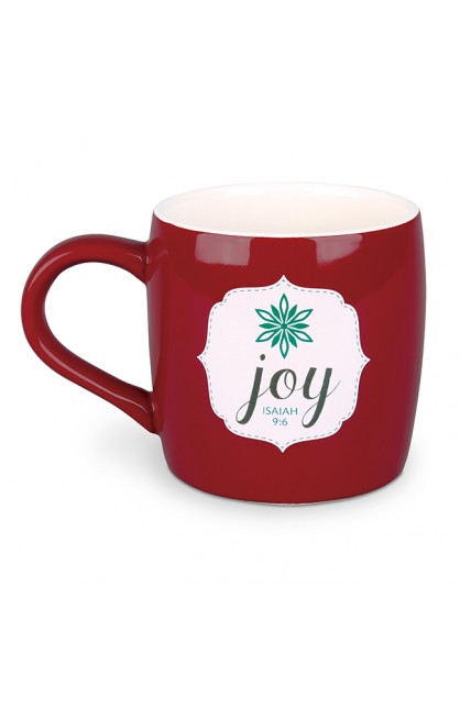 LCP12955 - Christmas Mug Ceramic Filled With...Christmas Joy - - 1 
