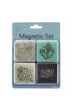 MGS027 - Magnet Set of 4 The Lord Will Be with You - - 2 