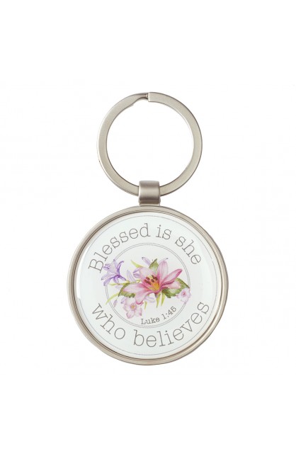 KEP067 - Keyring Metal Blessed is She - - 1 