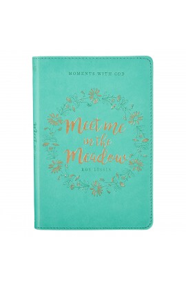 Gift Book Faux Leather Meet Me in the Meadow