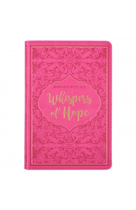 Gift Book Faux Leather Whispers of Hope