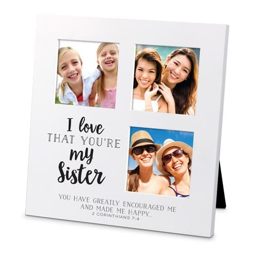 Frame Collage Sm MDF I Love That Sister