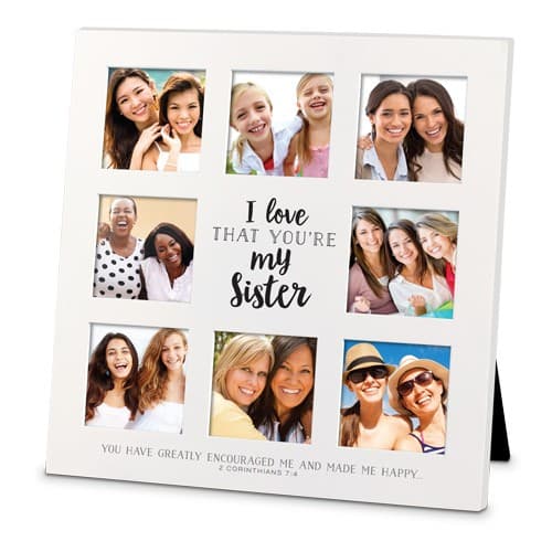 Frame Collage MDF I Love That Sister