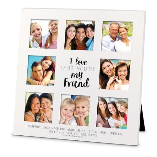Frame Collage MDF I Love That Friend