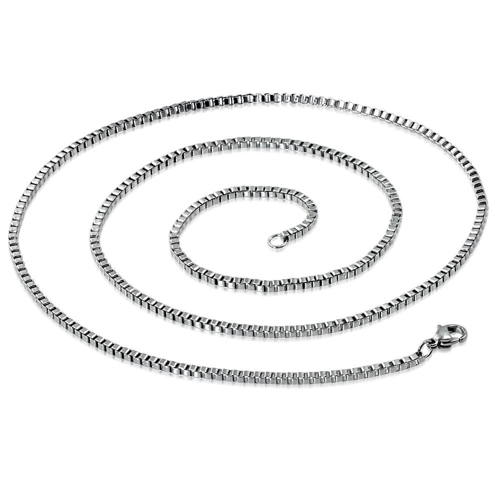 CNE133 L-62cm W-1.5mm ST Lobster Claw Clasp Veneti - 2