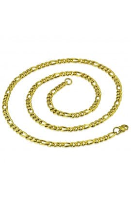 CNE264 L-55cm W-4.5mm  Gold Color Plated ST Lobste thumbnail 2