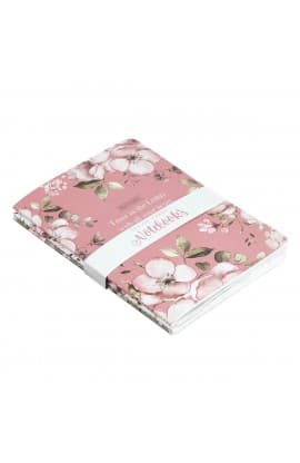 Notebook Set 3pc MD Pink White Prov 3:5 Gray thumbnail 4