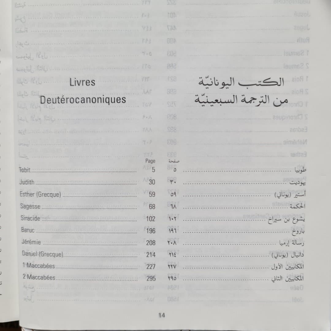Arabic French Bible With DC - 5