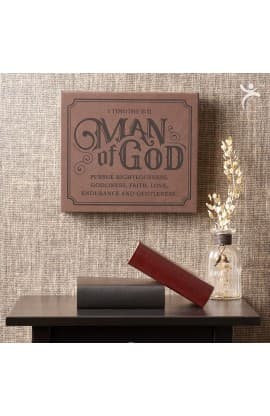Wall Plaque Man of God thumbnail 2