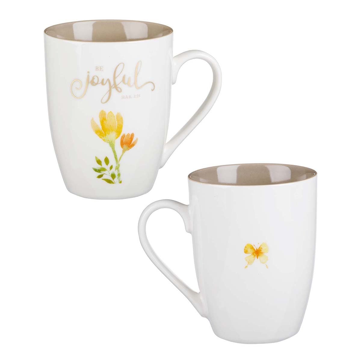 Mug Set 4pc Grateful Floral - 2