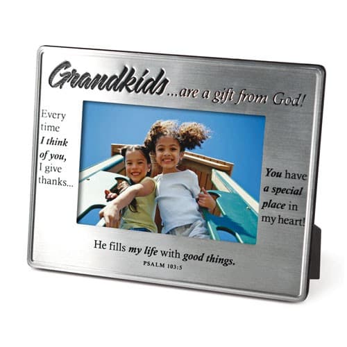 GRANDKIDS SILVER FRAME