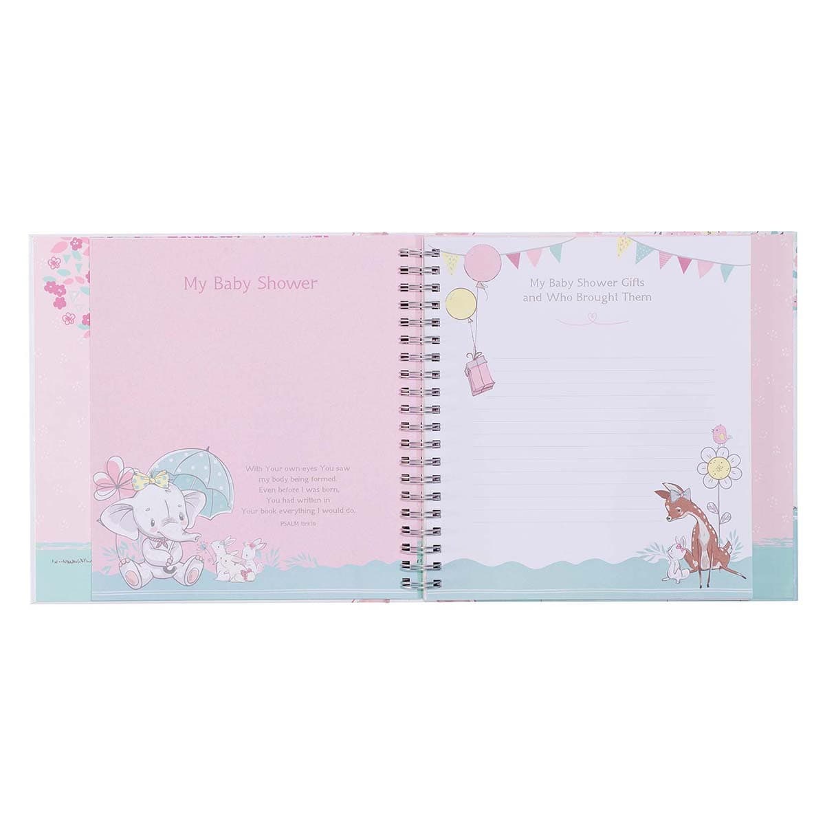 MEMORY BOOK OUR BABY GIRL'S FIRST YEAR PADDED HARDCOVER - 5