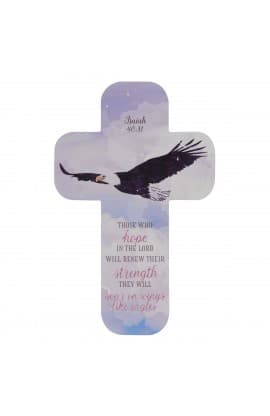 Cross Bookmark Eagles Wings Isaiah 40:31 thumbnail 1