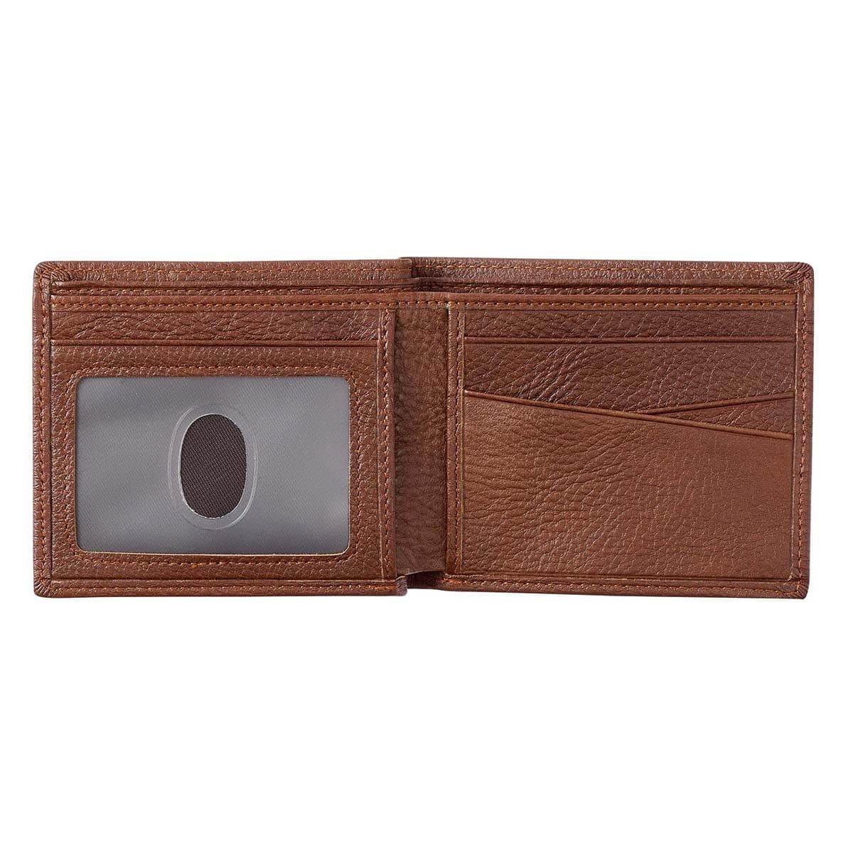 Wallet Leather Brown Blessed is the Man Badge Jer 17:7 - 3