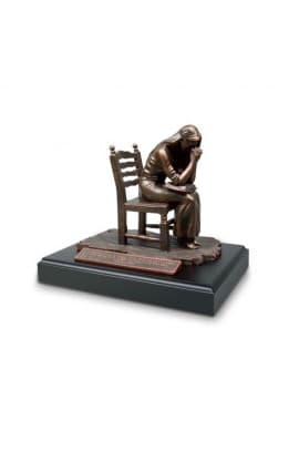 Sculpture Moments of Faith Praying Woman thumbnail 1