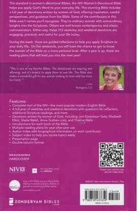 NIV WOMEN'S DEVOTIONAL BIBLE HC JACKETED thumbnail 8