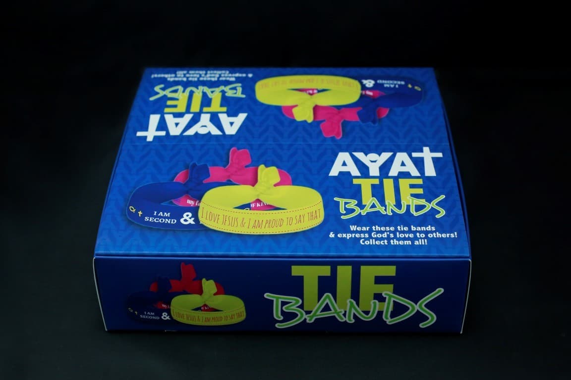 AYAT TIE BANDS BOX OF 100 PIECES - 2