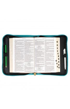 Medium Bible Cover Fashion Teal Amazing Grace thumbnail 5