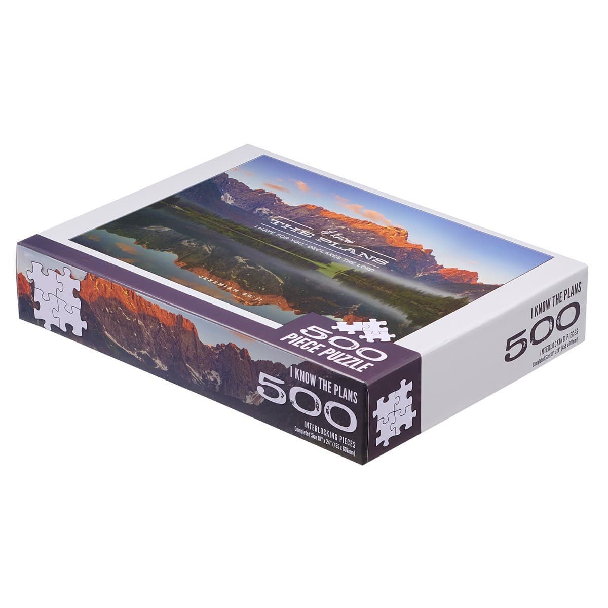 Puzzle 500 pc I Know the Plans Jer 29:11 - 3