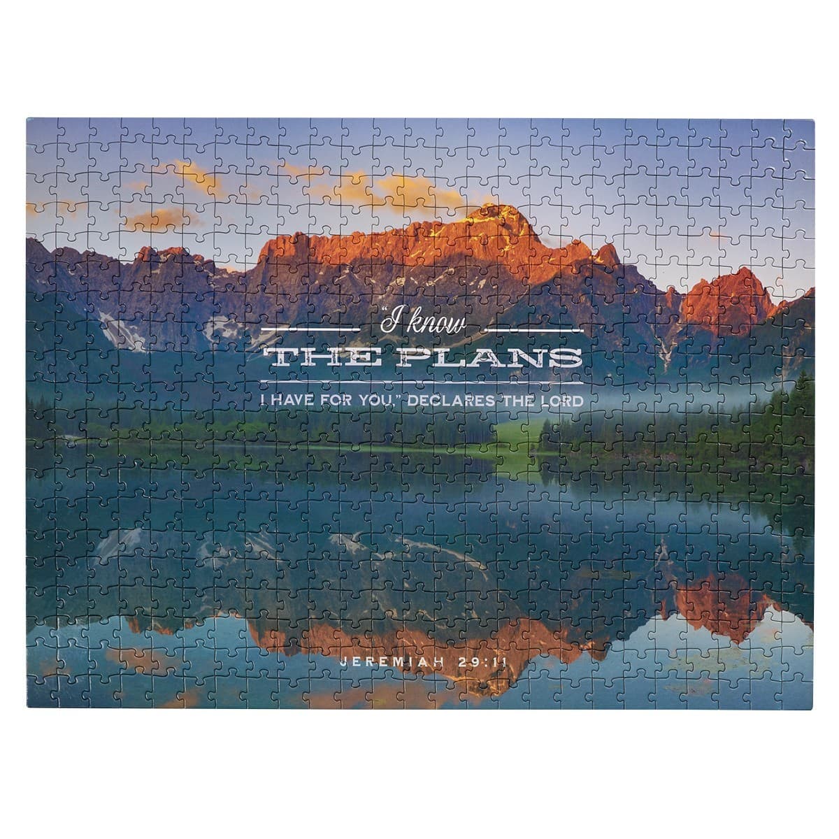 Puzzle 500 pc I Know the Plans Jer 29:11 - 4