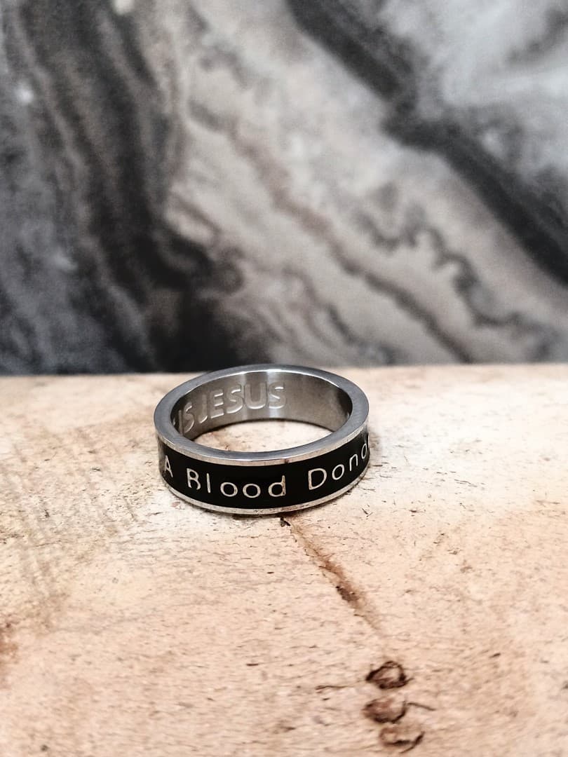 BLOOD DONOR RING - 4