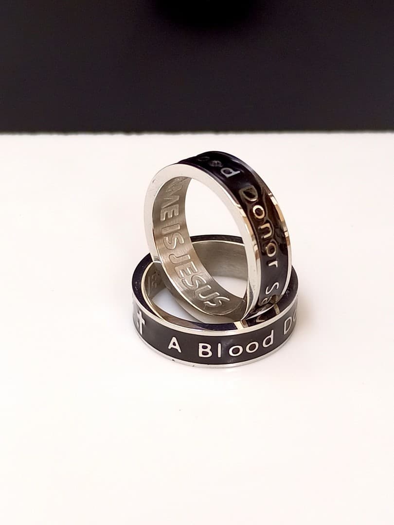 BLOOD DONOR RING - 1