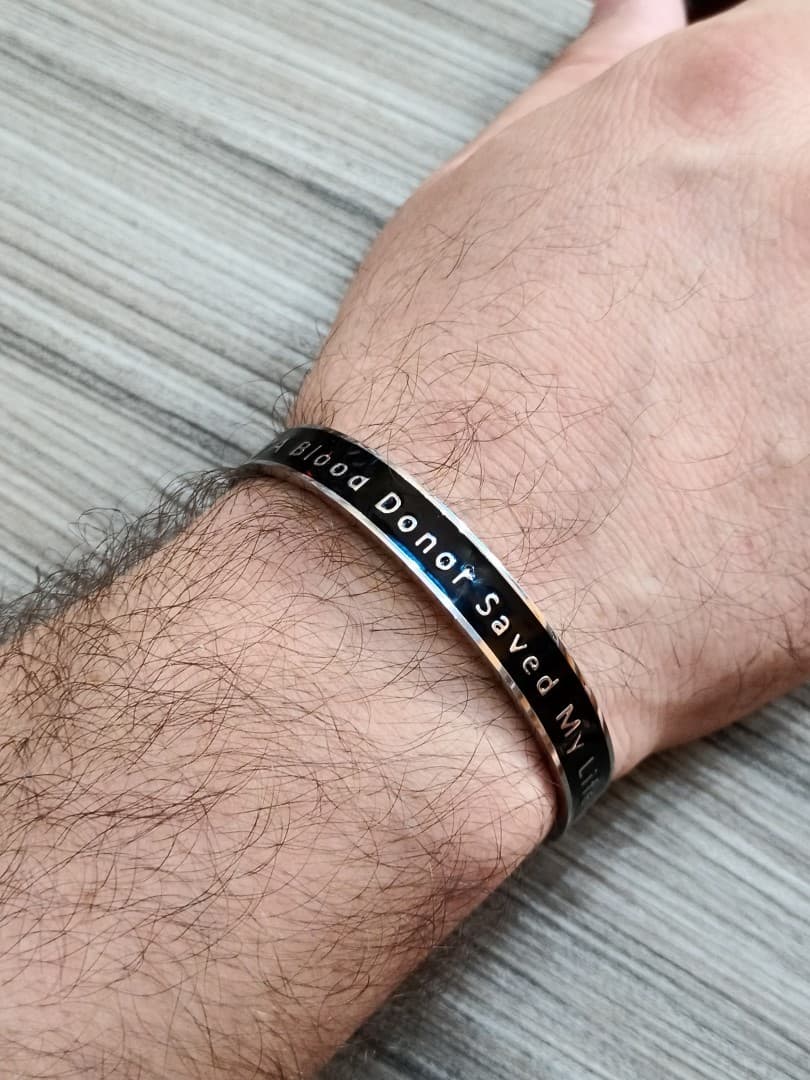 BLOOD DONOR BANGLE - 5