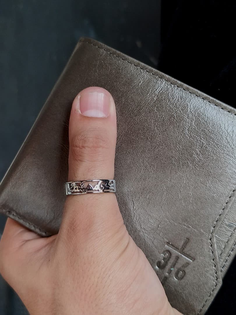 YOUR WILL CROSS RING ARABIC لتكن مشيئتك - 2
