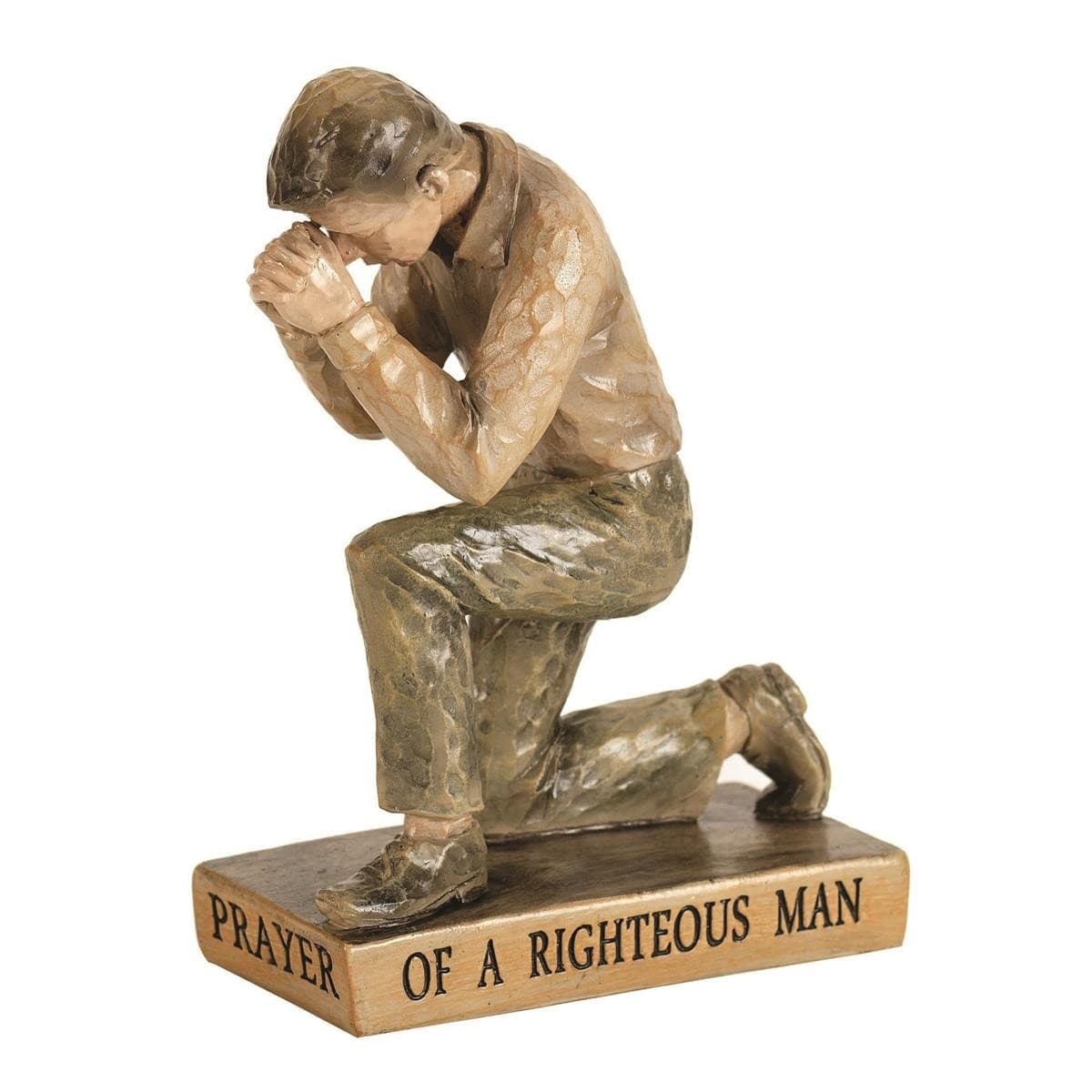 Called To Pray Man Figurine Resin