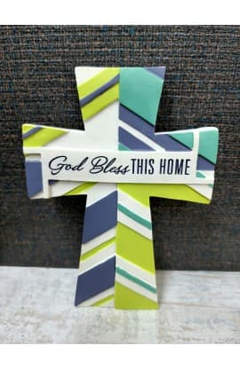 GOD BLESS CROSS TBLT RESIN thumbnail 4