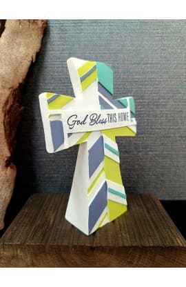 GOD BLESS CROSS TBLT RESIN thumbnail 2