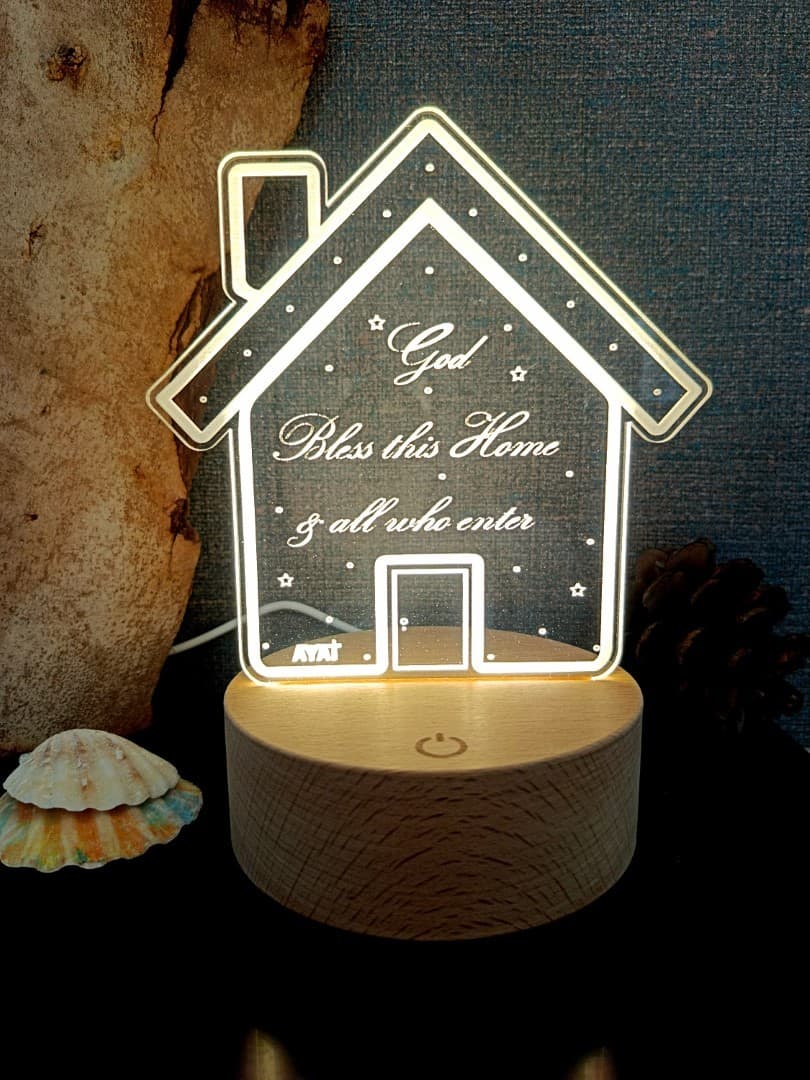 BLESS THIS HOME NIGHT LIGHT - 3