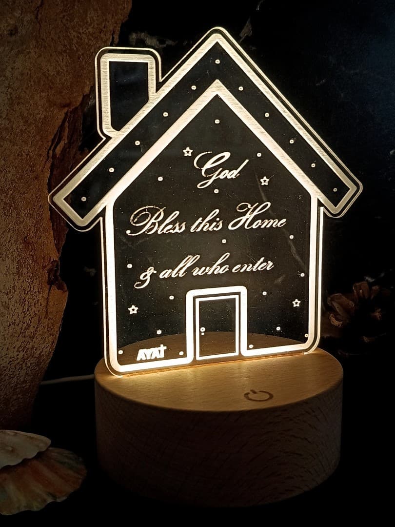 BLESS THIS HOME NIGHT LIGHT - 2