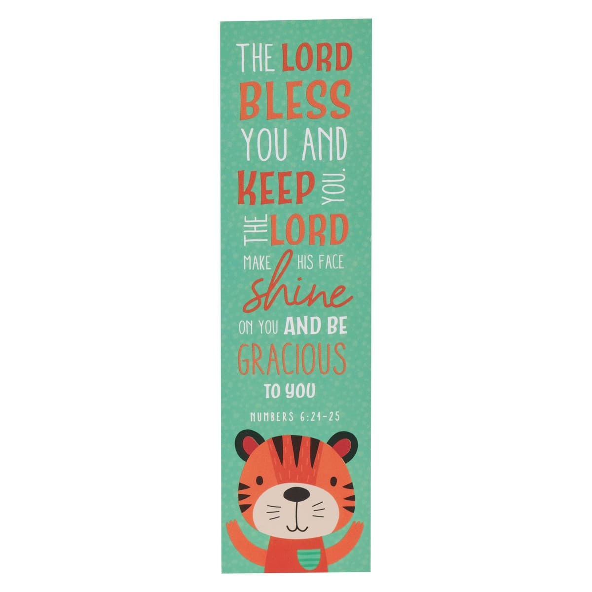 Bookmark Pack Green Tiger The Lord Bless You Num. 6:24-25 - 1